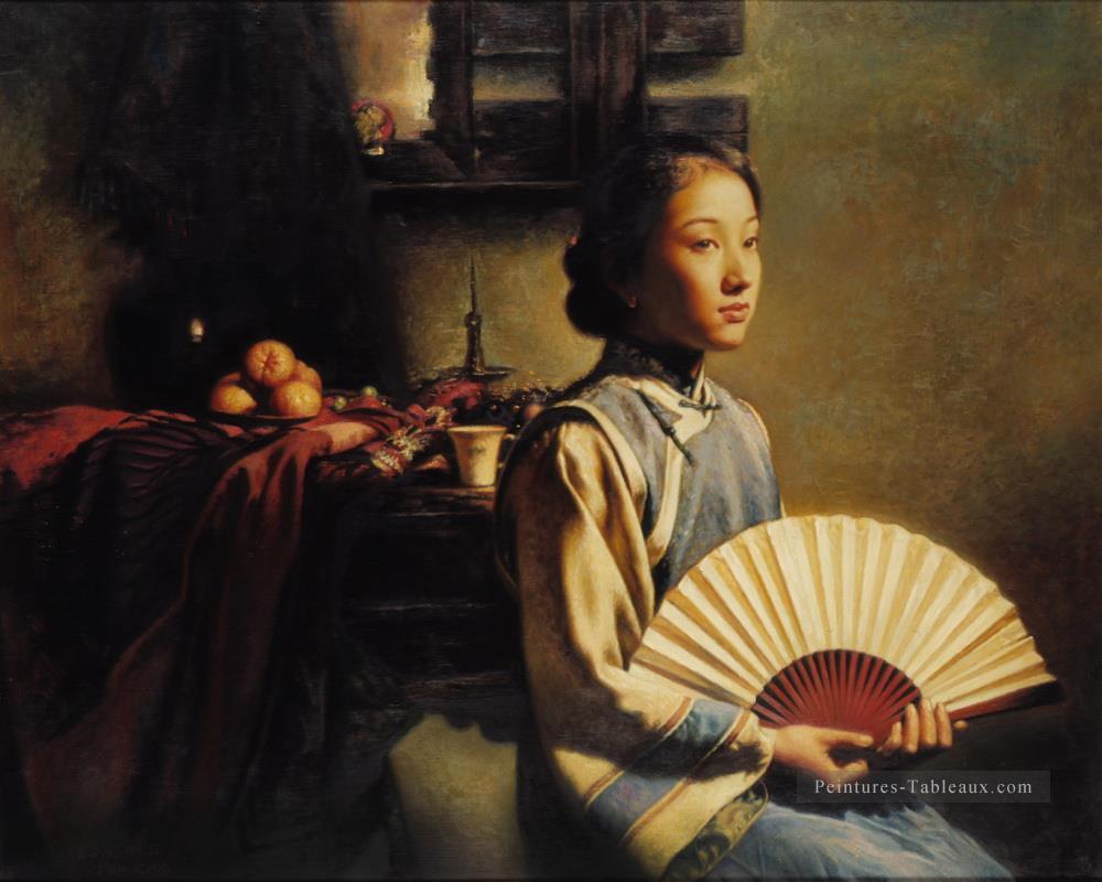 Fille d’origine chinoise Peintures à l'huile